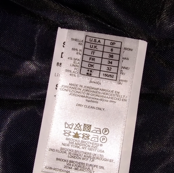 Brooks Brothers gray Explorer Collection blazer jacket, size 0 - Picture 5 of 9